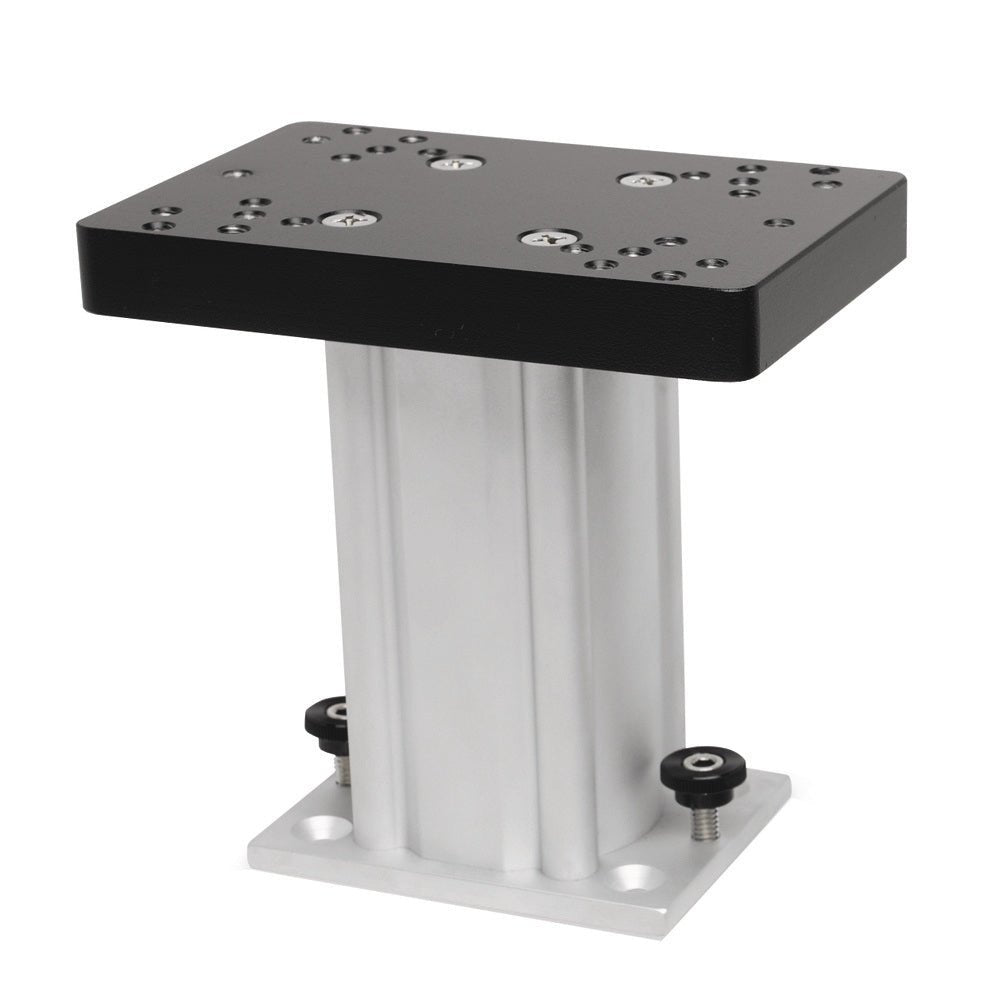 Cannon Aluminum Fixed Base Downrigger Pedestal - 6" [1904031] - O.J.K. Outdoors