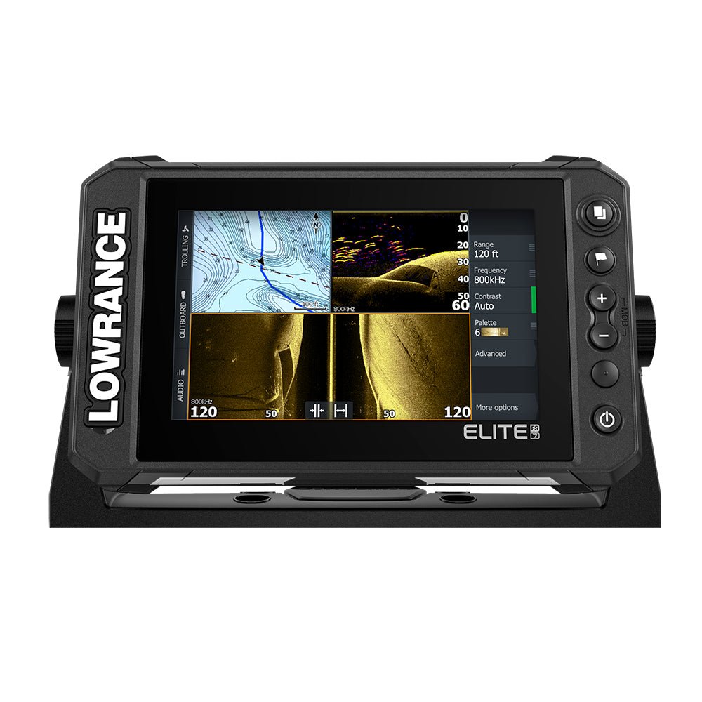 Lowrance Elite FS 7 Chartplotter/Fishfinder w/Active Imaging 3-in-1 Transom Mount Transducer [000-15688-001] - O.J.K. Outdoors