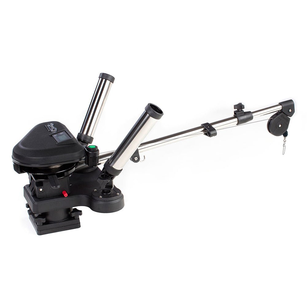 Scotty 2116 HP Depthpower Electric Downrigger 60" SS Telescoping Boom w/Swivel Base - Dual Rod Holder [2116] - O.J.K. Outdoors