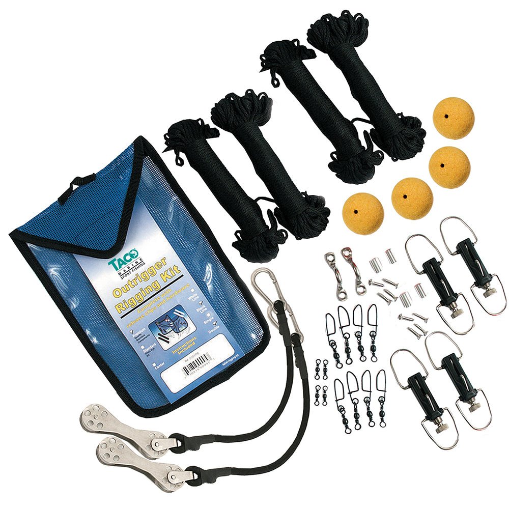 TACO Premium Double Rigging Kit f/2-Rigs on 2-Poles [RK-0002PB] - O.J.K. Outdoors